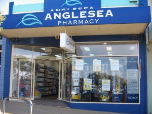 Anglesea Pharmacy shopfront
